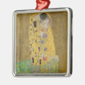 Gustav Klimt "The Kiss" Metalen Ornament (Links)