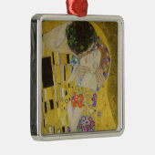Gustav Klimt - The Kiss Metalen Ornament (Rechts)