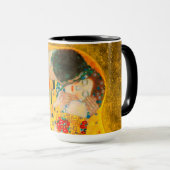 Gustav Klimt The Kiss Mok (Voorkant rechts)