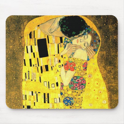 Gustav Klimt - The Kiss Mousepad Muismat (Voorkant)