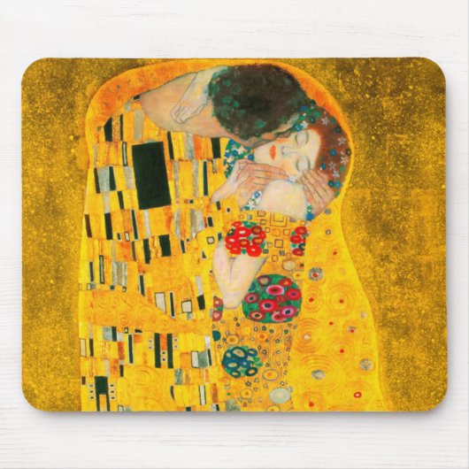 Gustav Klimt The Kiss Muismat (Voorkant)