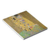 Gustav Klimt "The Kiss" Notitieblok (Schuin)