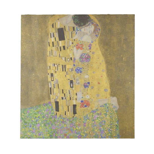 Gustav Klimt "The Kiss" Notitieblok (Voorkant)