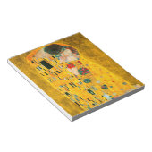 Gustav Klimt The Kiss Notitieblok (Schuin)
