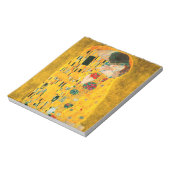 Gustav Klimt The Kiss Notitieblok (Linkerzijde)