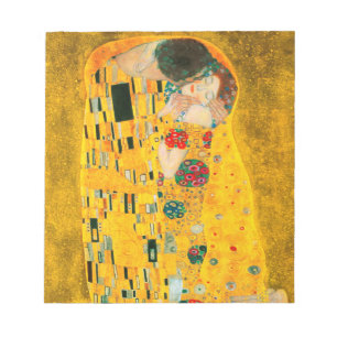Gustav Klimt The Kiss Notitieblok