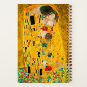 Gustav Klimt The Kiss Notitieboek (Achterkant)