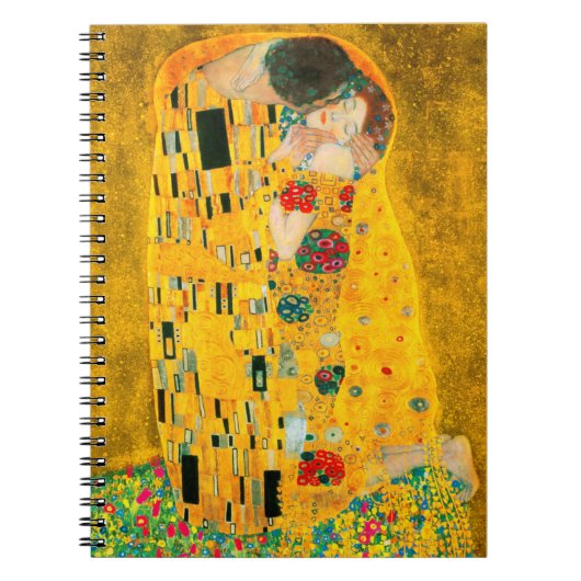 Gustav Klimt The Kiss Notitieboek (Voorkant)