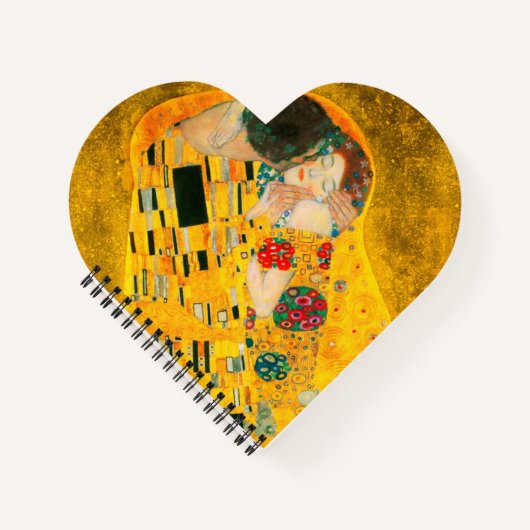 Gustav Klimt The Kiss Notitieboek (Voorkant)