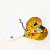Gustav Klimt The Kiss Notitieboek (Binnen)