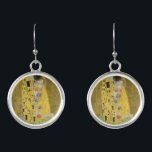 Gustav Klimt - The Kiss Oorringen<br><div class="desc">The Kiss / Der Kuss - Gustav Klimt in 1907-1908</div>