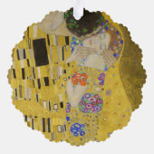 Gustav Klimt - The Kiss Ornament Kaart (Achterkant)