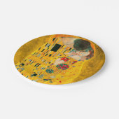 Gustav Klimt The Kiss Papieren Bordje (Gekanteld)