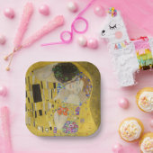 Gustav Klimt - The Kiss Papieren Bordje (Feest)