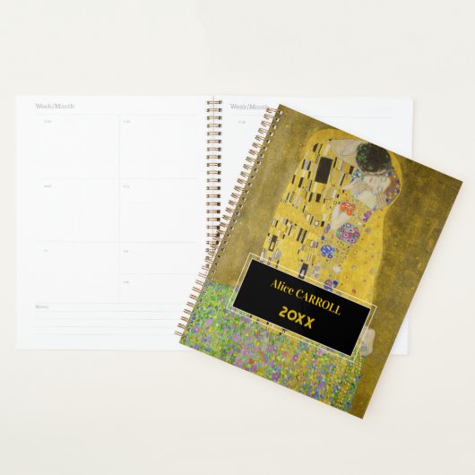 Gustav Klimt - The Kiss Planner (Display)