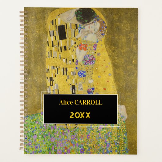 Gustav Klimt - The Kiss Planner (Voorkant)
