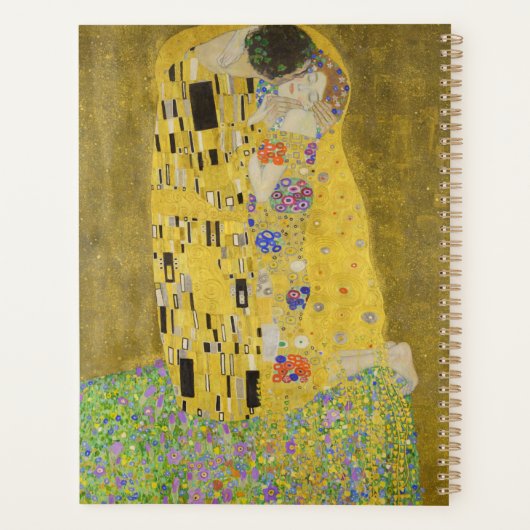 Gustav Klimt - The Kiss Planner (Achterkant)