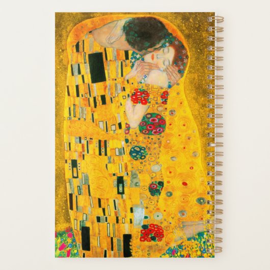 Gustav Klimt The Kiss Planner (Achterkant)