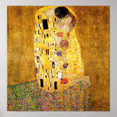 Gustav Klimt The Kiss Poster (Voorkant)