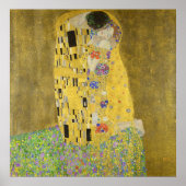 Gustav Klimt The Kiss Poster (Voorkant)
