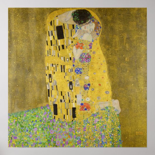 Gustav Klimt - The Kiss Poster (Voorkant)