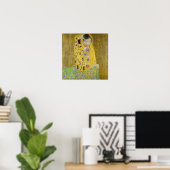 Gustav Klimt - The Kiss Poster (Thuiskantoor)