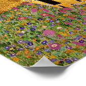 Gustav Klimt "The Kiss" Poster (Hoek)