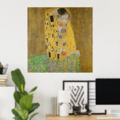 Gustav Klimt The Kiss Poster (Thuiskantoor)