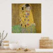 Gustav Klimt The Kiss Poster (Keuken)