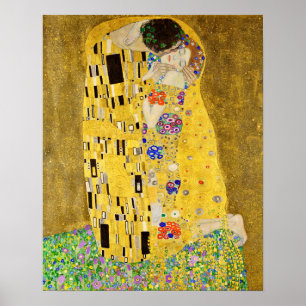 Gustav Klimt - The Kiss Poster