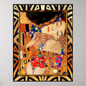 Gustav Klimt - The Kiss Poster (Voorkant)
