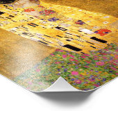 Gustav Klimt The Kiss Print Foto Afdruk (Hoek)