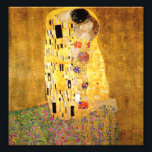 Gustav Klimt The Kiss Print Foto Afdruk<br><div class="desc">Gustav Klimt The Kiss print. Schilder van kunststofolie op doek van 1907-1908. De Kus is het bekendste schilderij van Gustav Klimt,  een prachtig werk dat de hoogte van zijn gouden periode weergeeft. Een perfect cadeau voor liefhebbers van het Oostenrijkse symboliek,  Gustav Klimt,  en mooie kunst.</div>