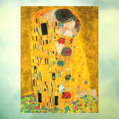 Gustav Klimt The Kiss Raamsticker (Vel 3)