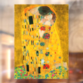 Gustav Klimt The Kiss Raamsticker (Vel 2)
