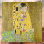 Gustav Klimt - The Kiss Raamsticker (Vel 2)
