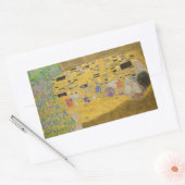 Gustav Klimt "The Kiss" Rechthoekige Sticker (Envelop)