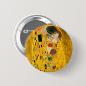 Gustav Klimt The Kiss Ronde Button 5,7 Cm (Voorkant /achterkant)