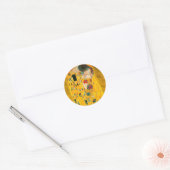 Gustav Klimt The Kiss Ronde Sticker (Envelop)