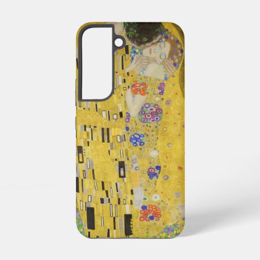 Gustav Klimt - The Kiss Samsung Galaxy Hoesje (Achterkant)
