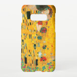Gustav Klimt The Kiss Samsung Galaxy S10E Hoesje<br><div class="desc">Samsung Galaxy Hoesje met olieverf van Gustav Klimt met goudblad The Kiss (1908). Een man en een vrouw,  met briljante gouden kleuren,  omarmen en kussen op een bloesem. Een groot geschenk voor fans van Art Nouveau en Oostenrijkse kunst.</div>
