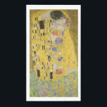 Gustav Klimt - The Kiss Servet<br><div class="desc">The Kiss / Der Kuss - Gustav Klimt in 1907-1908</div>
