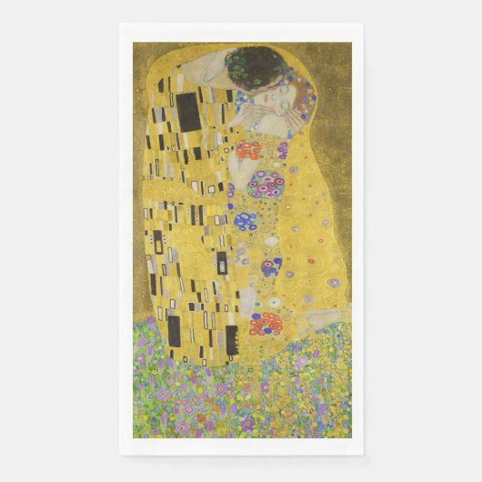 Gustav Klimt - The Kiss Servet (Voorkant)