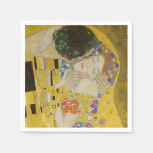 Gustav Klimt - The Kiss Servet