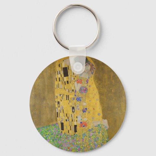 Gustav Klimt "The Kiss" Sleutelhanger (Voorkant)