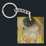 Gustav Klimt - The Kiss Sleutelhanger<br><div class="desc">The Kiss / Der Kuss - Gustav Klimt in 1907-1908</div>