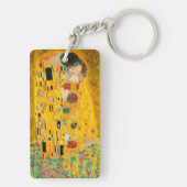 Gustav Klimt The Kiss Sleutelhanger (achterkant)