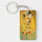 Gustav Klimt The Kiss Sleutelhanger (Voorkant)