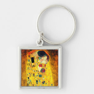Gustav Klimt The Kiss Sleutelhanger