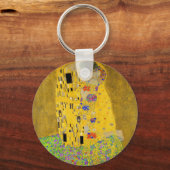 Gustav Klimt The Kiss Sleutelhanger (Voorkant)